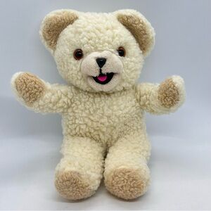 Vintage 1986 Russ Berrie SNUGGLE Bear Plush 10" T Stuffed Animal Lever Brothers